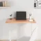 Világosbarna kezelt tömör tölgyfa asztallap 80x50x(2-4) cm