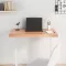 Világosbarna kezelt tömör tölgyfa asztallap 80x50x(2-6) cm