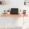 Világosbarna kezelt tömör tölgyfa asztallap 100x40x(2-4) cm