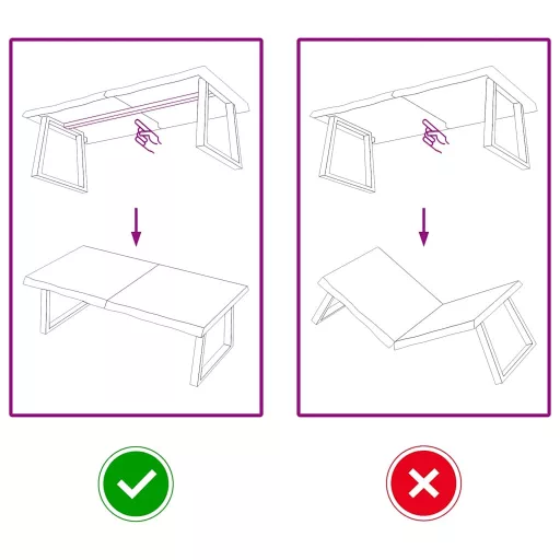 Világosbarna kezelt tömör tölgyfa asztallap 120x50x(2-4) cm