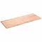 Világosbarna kezelt tömör tölgyfa asztallap 160x60x(2-4) cm