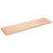 Világosbarna kezelt tömör tölgyfa asztallap 180x50x(2-4) cm