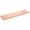Világosbarna kezelt tömör tölgyfa asztallap 180x50x(2-6) cm