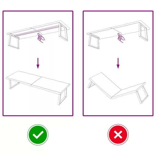 Világosbarna kezelt tömör tölgyfa asztallap 180x50x(2-6) cm
