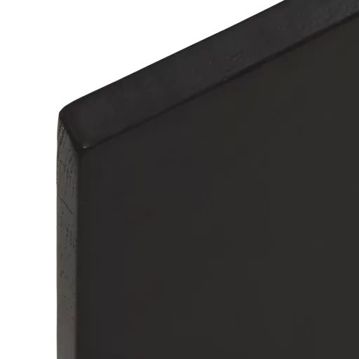 Sötétbarna kezelt tömör tölgyfa asztallap 100x50x2 cm