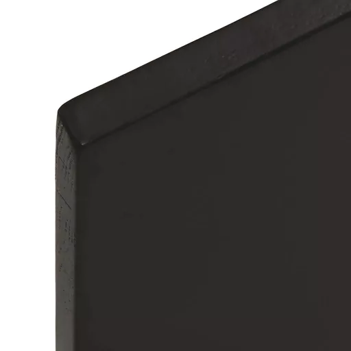 Sötétbarna kezelt tömör tölgyfa asztallap 100x60x2 cm