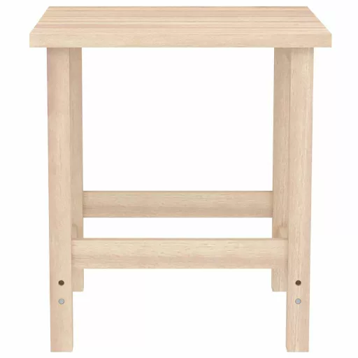 Tömör fenyőfa kerti adirondack szék asztallal