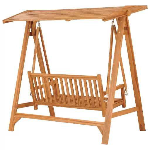 Tömör tíkfa hintapad 174 cm
