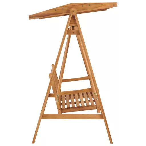 Tömör tíkfa hintapad 174 cm