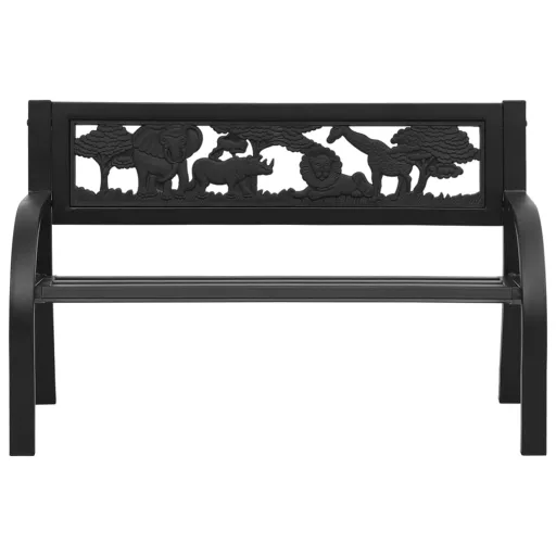 Acél gyermek kerti pad 86 cm