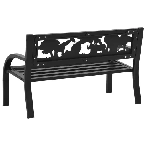 Acél gyermek kerti pad 86 cm