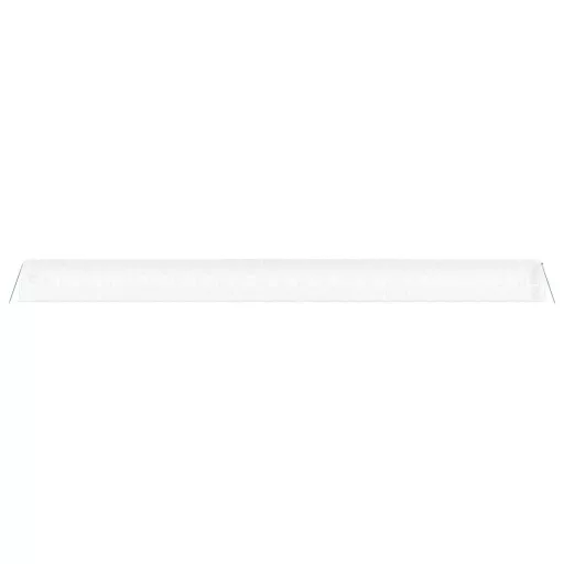 Fehér acélvázas melegház 48 m² 24 x 2 x 2 m
