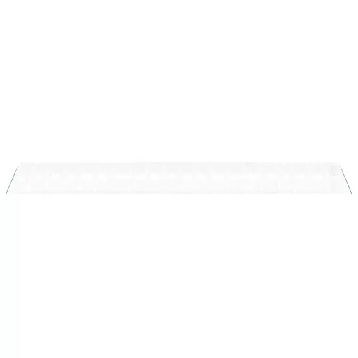 Fehér acélvázas melegház 80 m² 20x4x2 m