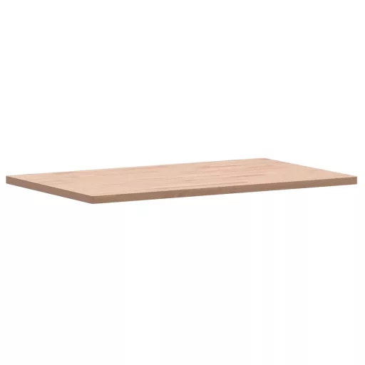 Tömör bükkfa téglalap alakú asztallap 100x60x2,5 cm