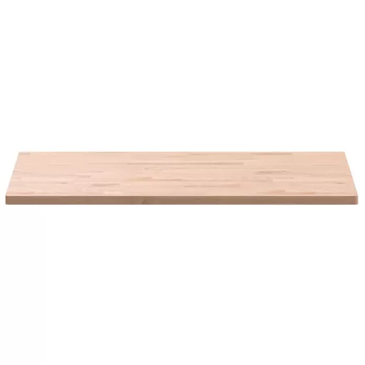 Tömör bükkfa téglalap alakú asztallap 100x60x2,5 cm