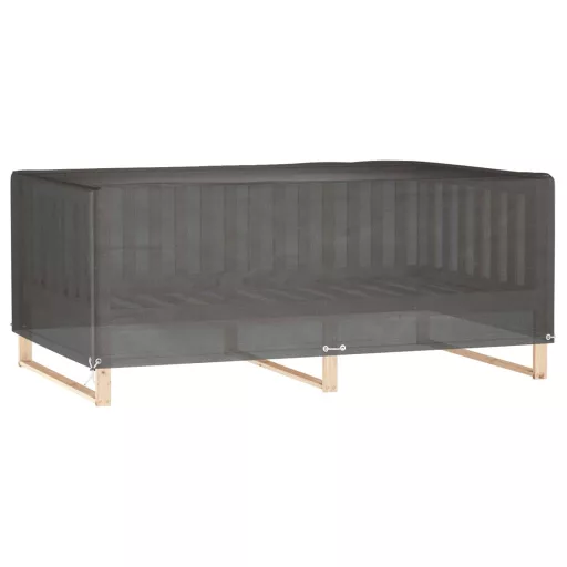 Téglalap alakú kerti bútorhuzat 12 fűzőlyukkal 227x152x65 cm