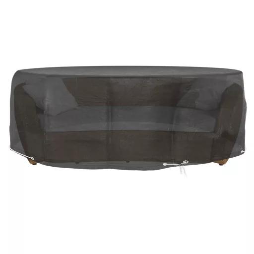 Kerek sziget társalgóhuzat 10 fűzőlyukkal Ø236x67 cm