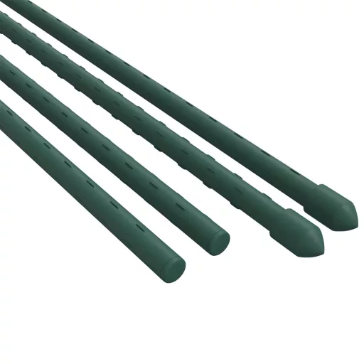 30 db zöld acél kerti növénykaró 115 cm