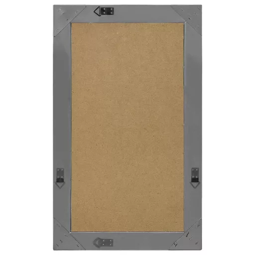 Fekete barokk stílusú fali tükör 50 x 80 cm