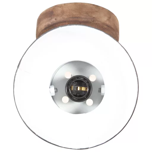 2 db fekete ipari fali-/mennyezeti lámpa 20 x 25 cm E27