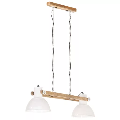Fehér ipari függőlámpa 25 W 109 cm E27