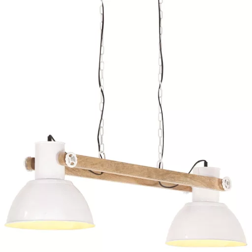 Fehér ipari függőlámpa 25 W 109 cm E27