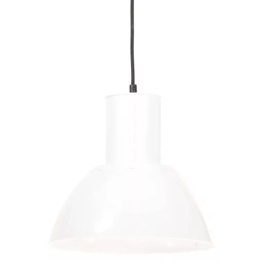 Kerek fehér függőlámpa 25 W 28,5 cm E27