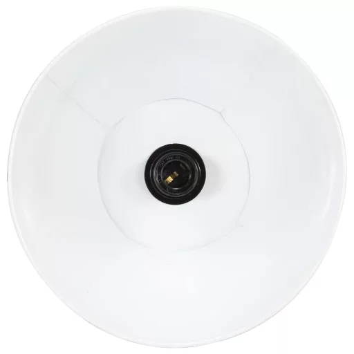 Kerek fehér függőlámpa 25 W 28,5 cm E27