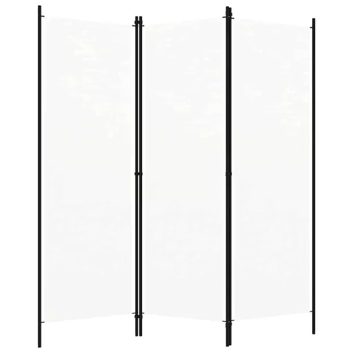 Fehér 3 paneles paraván 150 x 180 cm