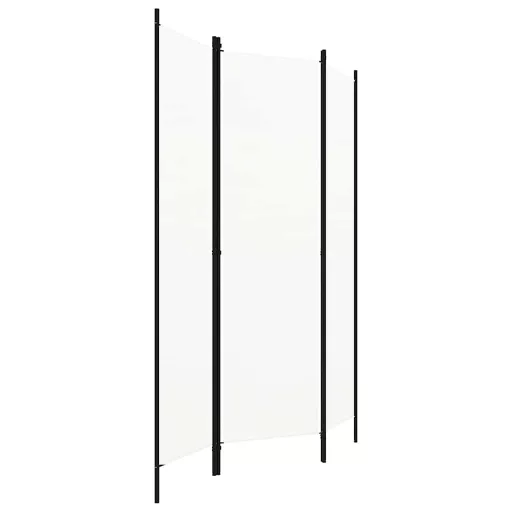 Fehér 3 paneles paraván 150 x 180 cm