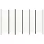 Fehér 6 paneles paraván 300 x 180 cm