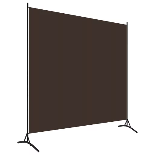 Barna 1 paneles szövet paraván 175 x 180 cm