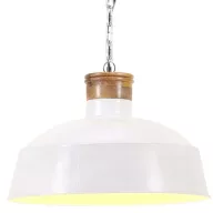 Fehér ipari függőlámpa 58 cm E27