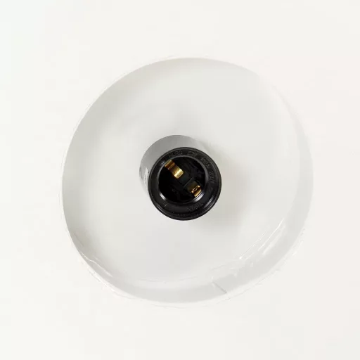 Fehér ipari függőlámpa 58 cm E27