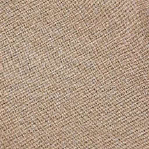 Bézs vászonhatású sötétítőfüggöny fűzőkarikával 290 x 245 cm