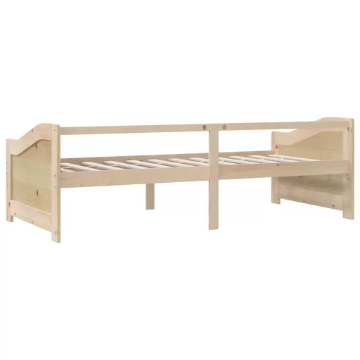 3 személyes tömör fenyőfa kanapéágy 90 x 200 cm