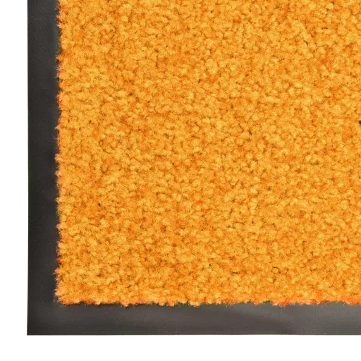 Narancssárga kimosható lábtörlő 40 x 60 cm