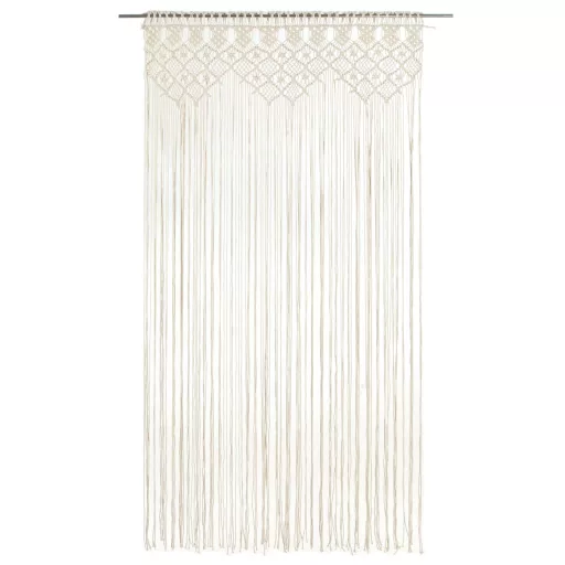 Makramé pamutfüggöny 140 x 240 cm