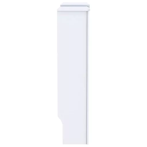 Fehér szerelt fa radiátorburkolat 78 cm