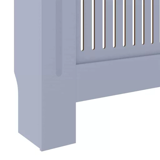 Szürke MDF radiátorburkolat 205 cm