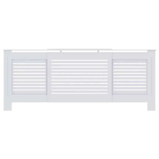 Fehér MDF radiátorburkolat 205 cm