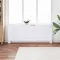 Fehér MDF radiátorburkolat 205 cm