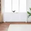 Fehér MDF radiátorburkolat 205 cm