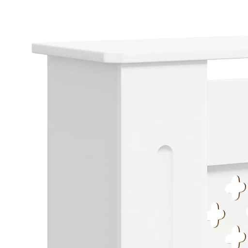 Fehér MDF radiátorburkolat 205 cm
