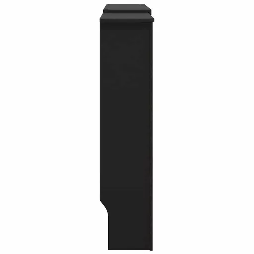 Fekete MDF radiátorburkolat 205 cm