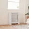Fehér MDF radiátorburkolat 78 cm