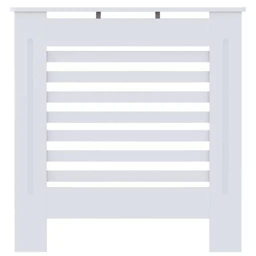 Fehér MDF radiátorburkolat 78 cm