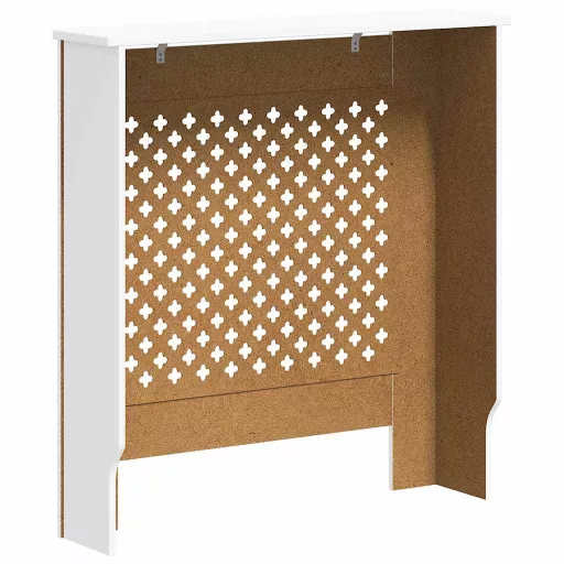 Fehér MDF radiátorburkolat 78 cm