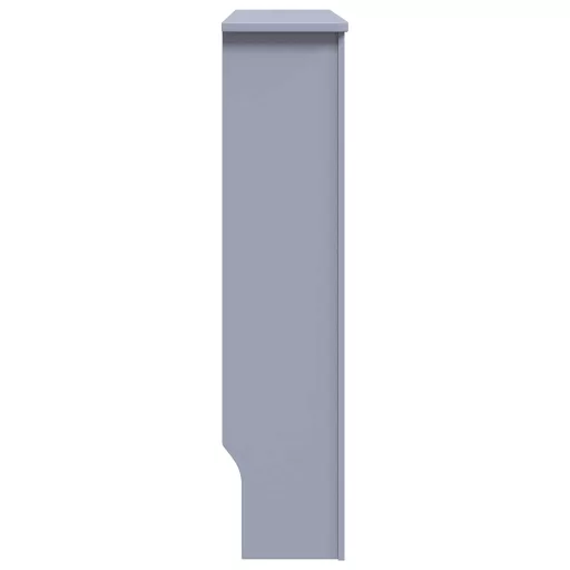 Szürke MDF radiátorburkolat 78 cm