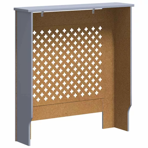 Szürke MDF radiátorburkolat 78 cm